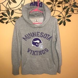 NFL PINK MN VIKINGS HOODIE